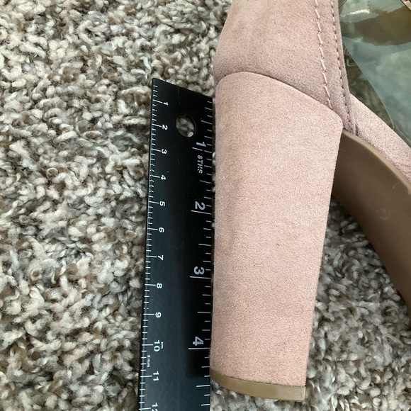 Chinese Laundry Heeled Suede Sandals Size 9.5 - Picture 10 of 10